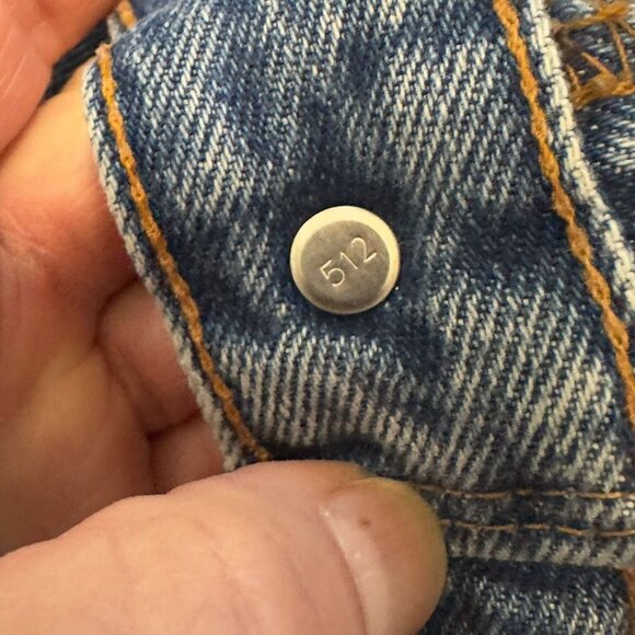 Vintage Levi's 550 Jeans Women's Size 18 Relaxed Fit Tapered Leg Made in USA - Picture 9 of 12